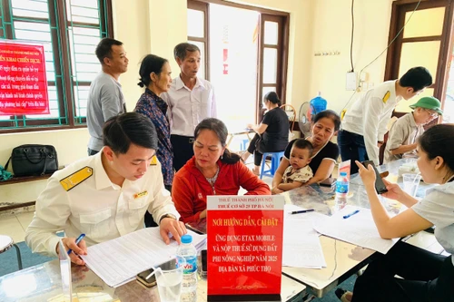 Thuế Hà Nội dốc toàn lực trong chiến dịch 90 ngày làm sạch dữ liệu đất đai