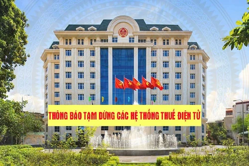 Tạm dừng nhiều hệ thống thuế điện tử để thực hiện chuyển đổi