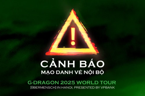 VPBank cảnh báo tình trạng lừa đảo liên quan đến vé Concert Concert G-DRAGON 2025 tại Hà Nội