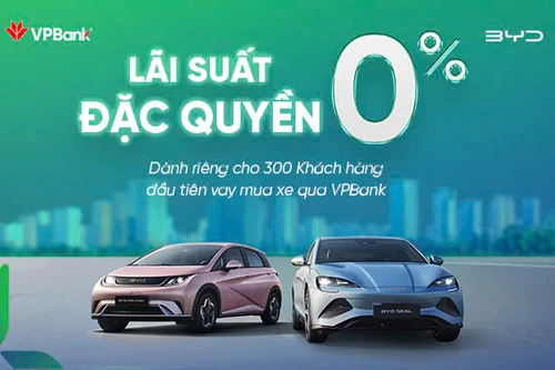 Cơ hội vàng rinh BYD chỉ với lãi suất 0%