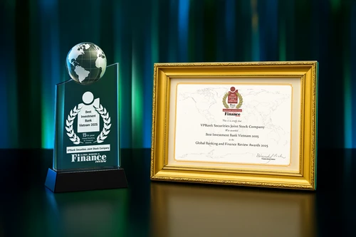 VPBankS được vinh danh là “Ngân hàng đầu tư tốt nhất Việt Nam 2025” bởi Global Banking and Finance Review