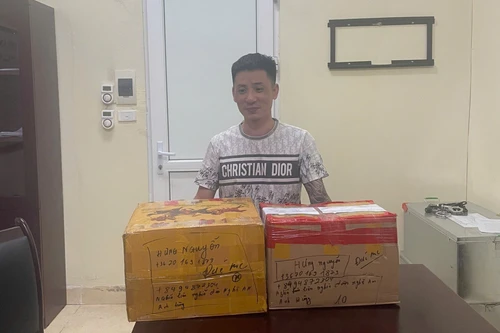 Cận cảnh 4,2kg ma túy "đi máy bay" về sân bay Nội Bài 