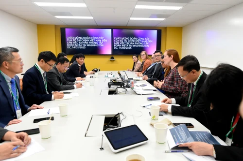 Đoàn công tác Bộ Tài chính làm việc với Tập đoàn Intel và Meta tại Hoa Kỳ