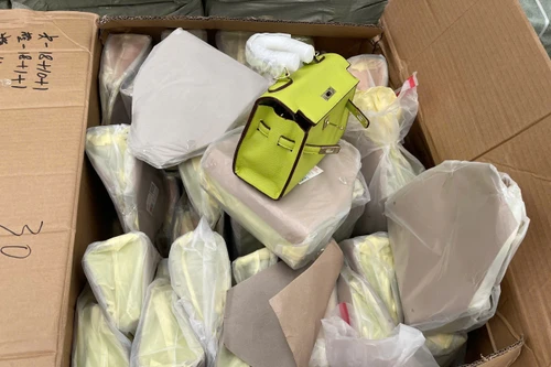 Kiểm tra 2 lô hàng quá cảnh, phát hiện hàng chục nghìn sản phẩm giả mạo nhãn hiệu nổi tiếng