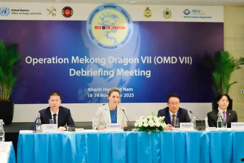 Chiến dịch Con Rồng Mê Kông 7: Thu giữ 2,3 tấn ma túy chỉ trong 10 tháng đầu năm