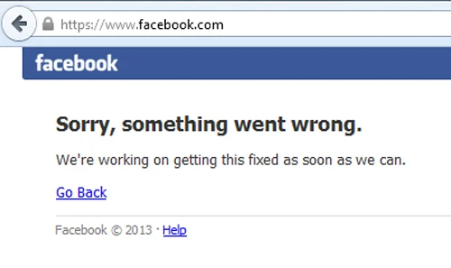 Facebook bị gián đoạn vài chục phút tại Việt Nam