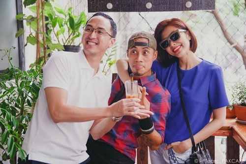 Vợ chồngTăng Thanh Hà mừng rỡ Phạm Anh Khoa lên chức ông chủ