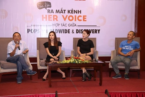  POPS Worldwide hợp tác với Discovery và ra mắt kênh "Her Voice"