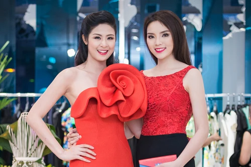 Hoa hậu Kỳ Duyên “lu mờ” trước đàn chị Ngọc Hân
