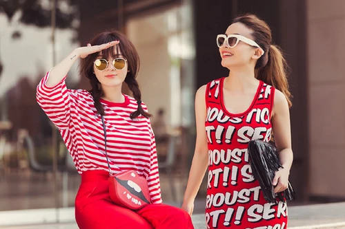 Mê mẩn với gu thời trang ấn tượng của Yến Trang và Yến Nhi