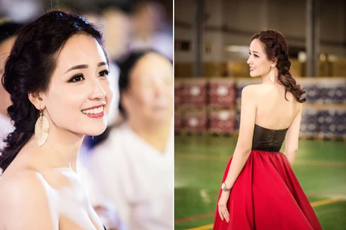 Hoa hậu Mai Phương Thuý khoe vai thon và vòng 1 gợi cảm