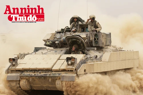 Infographic: M2A3 Bradley - Taxi chiến trường của lục quân Mỹ