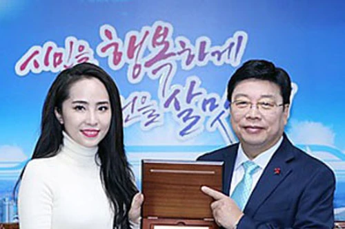 Diễn viên Quỳnh Nga được thành phố Dae Jeon lựa chọn