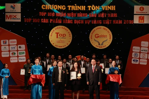 Bình nước nóng Rossi đạt Top 10 nhãn hiệu hàng đầu Việt Nam