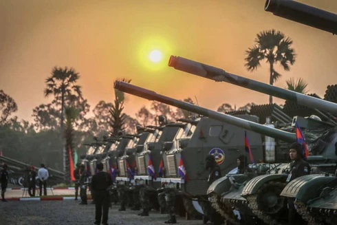 [ẢNH] Quân đội Hoàng gia Campuchia khoe dàn vũ khí hùng hậu và hiện đại