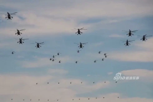 [ẢNH] Trung Quốc khoe phi đội trực thăng tấn công "vượt trội Nga, sánh ngang Mỹ"