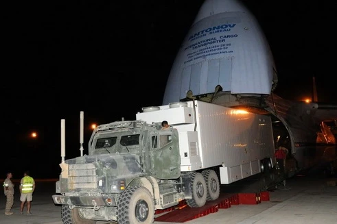 [ẢNH] Trêu tức Nga: Ukraine tiếp tục điều động "quái vật trên không" An-124 hỗ trợ NATO