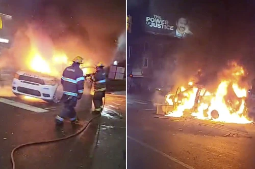 [Ảnh] Bạo động, hôi của trước thềm bầu cử ở Mỹ, hàng loạt cây ATM bị kích nổ