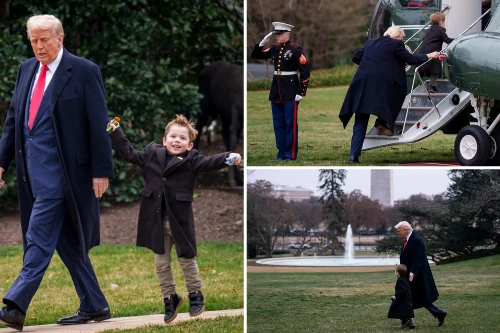 Video con trai tỷ phú Elon Musk vui đùa bên Tổng thống Mỹ Donald Trump