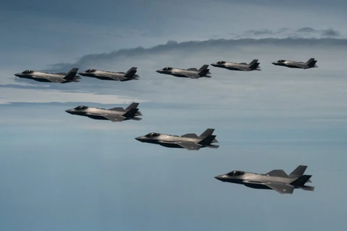 Mỹ - Hàn Quốc tập trận chung với chiến đấu cơ tàng hình