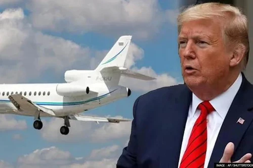 Máy bay chở ông Donald Trump phải hạ cánh khẩn cấp