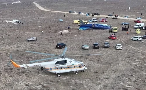 Vụ rơi máy bay chở khách ở Kazakhstan: Những hành khách sống sót thần kỳ