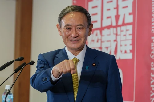 Ông Suga trở thành tân Thủ tướng Nhật Bản 