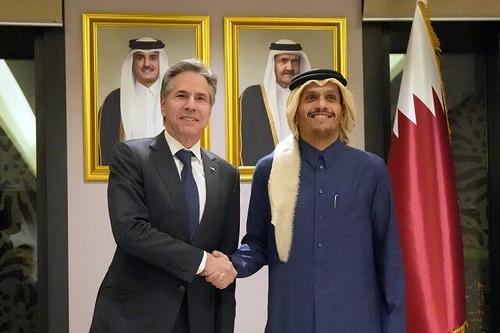 Ngoại trưởng Mỹ thúc đẩy thỏa thuận ngừng bắn ở Dải Gaza