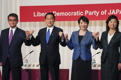 Lộ diện 4 ứng viên cho chức Thủ tướng Nhật Bản