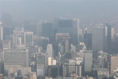 Bụi cát vàng sa mạc Trung Quốc lan tới Nhật Bản, Hàn Quốc