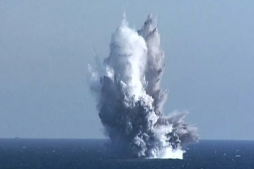 Triều Tiên thử nghiệm thiết bị không người lái dưới nước