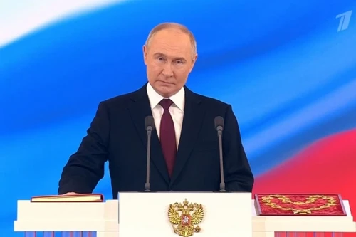 Ông Vladimir Putin tuyên thệ nhậm chức Tổng thống Nga nhiệm kỳ 5