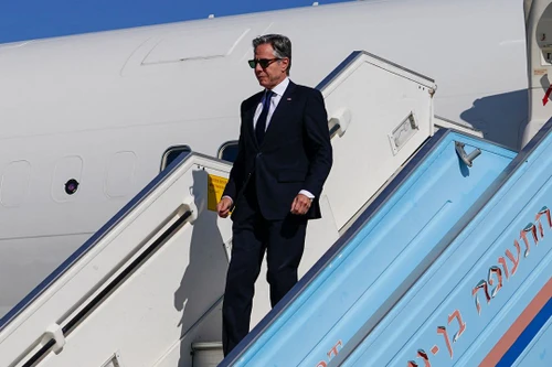 Ngoại trưởng Mỹ công du Trung Đông để thúc đẩy ngừng bắn ở Dải Gaza