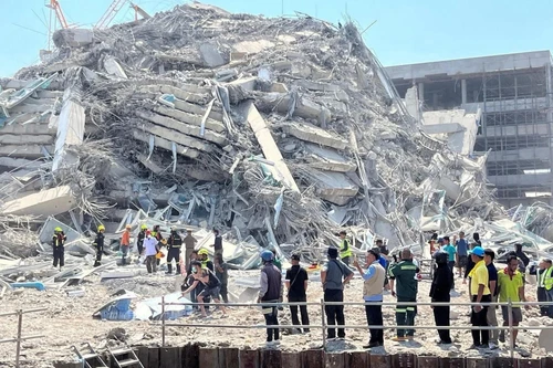 Thái Lan bắt giữ 17 người liên quan vụ sập tòa nhà ở Bangkok