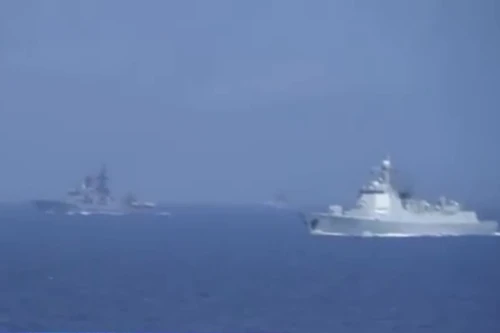 Nga - Trung Quốc tập trận hải quân chung gần Nhật Bản