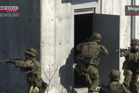 Nhật Bản và Ấn Độ tập trận chung chống khủng bố