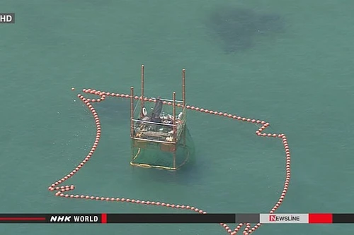 Nhật Bản khoan thăm dò đáy biển để di dời căn cứ quân sự Mỹ