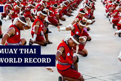 3.660 người tham gia buổi đồng diễn Muay Thái lập kỷ lục Guinness thế giới