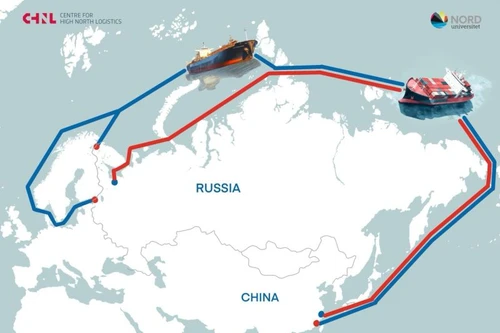 Trung Quốc khai trương tuyến vận tải container đầu tiên qua Bắc Cực tới châu Âu