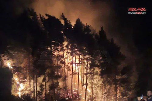 Israel bất ngờ không kích Syria, hàng chục người thương vong