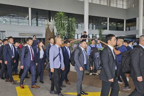 Di lý nhóm tội phạm lừa đảo người Nhật Bản ở Campuchia về nước