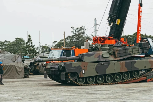 Đài Loan nhận lô xe tăng chủ lực M1 Abrams đầu tiên của Mỹ