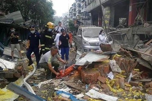 Nổ khí gas tại Trung Quốc, 11 người chết