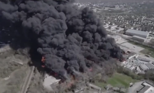 Nổ lớn tại nhà máy hóa chất ở Trung Quốc