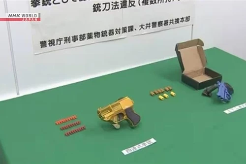 Bị bắt vì sở hữu súng đồ chơi có khả năng bắn đạn thật