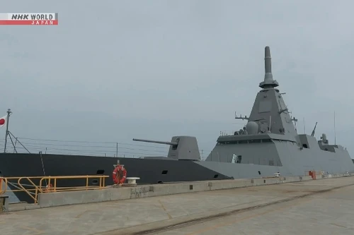 Tàu hộ tống của Lực lượng Phòng vệ Nhật Bản đến Australia tập trận