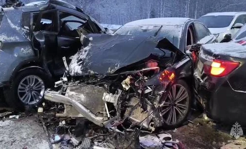 Nga: Tai nạn giao thông nghiêm trọng trên đường cao tốc, ít nhất 4 người thiệt mạng