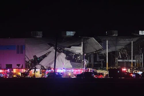 Lốc xoáy kinh hoàng tại Mỹ, 100 người có thể đã chết