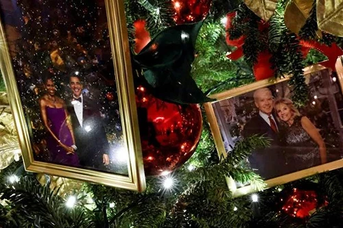 Nhà Trắng trang hoàng lung linh đón Giáng sinh