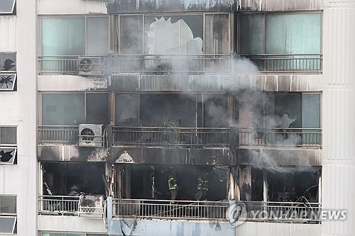 Seoul: Hỏa hoạn chung cư khiến 2 mẹ con tử vong